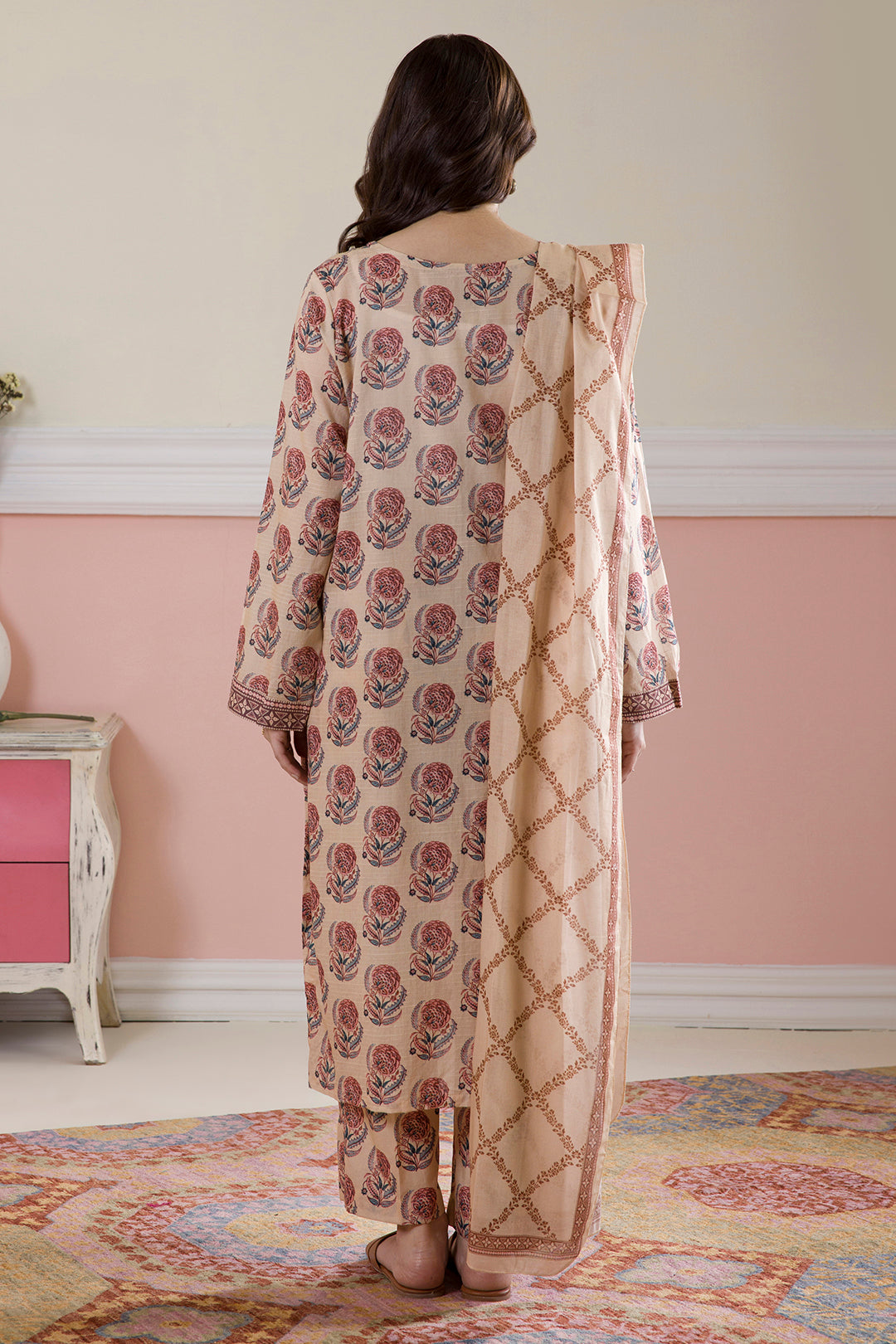 Kurta Dupatta Trouser - 2252