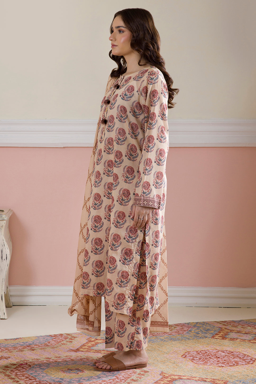 Kurta Dupatta Trouser - 2252