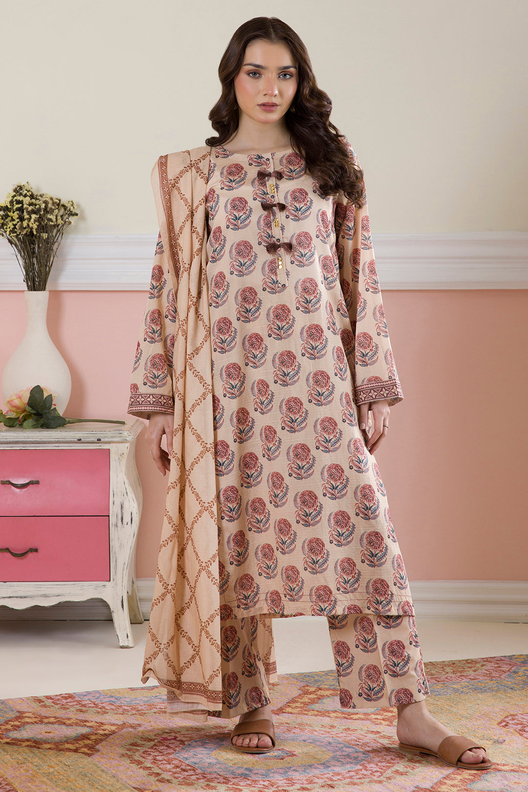 Kurta Dupatta Trouser - 2252