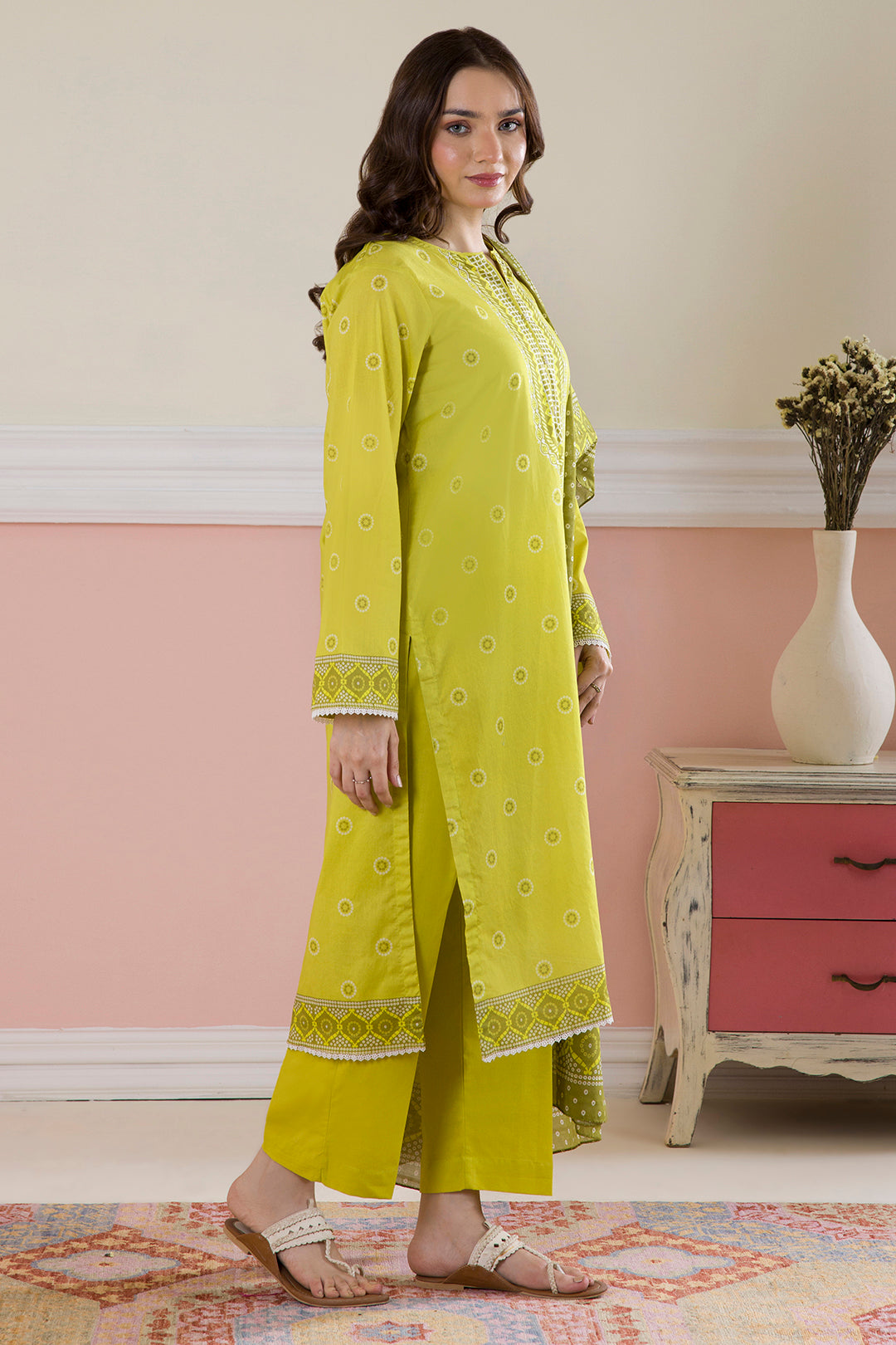 Kurta Dupatta Trouser - 2258