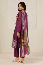 Embroidered Kurta Dupatta Trouser - 2261