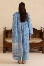 Embroidered Kurta Dupatta Trouser - 2265