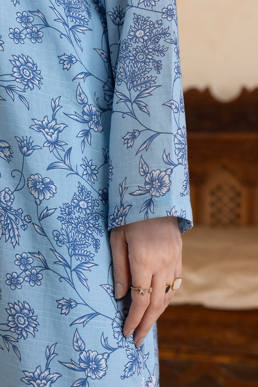 Embroidered Kurta Dupatta Trouser - 2265