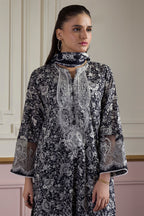 Embroidered Kurta Dupatta Trouser - 2313