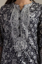 Embroidered Kurta Dupatta Trouser - 2313