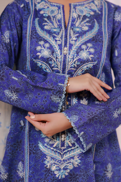 Embroidered Kurta Dupatta Trouser - 2315