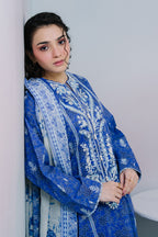 Embroidered Kurta Dupatta Trouser - 2315