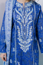 Embroidered Kurta Dupatta Trouser - 2315