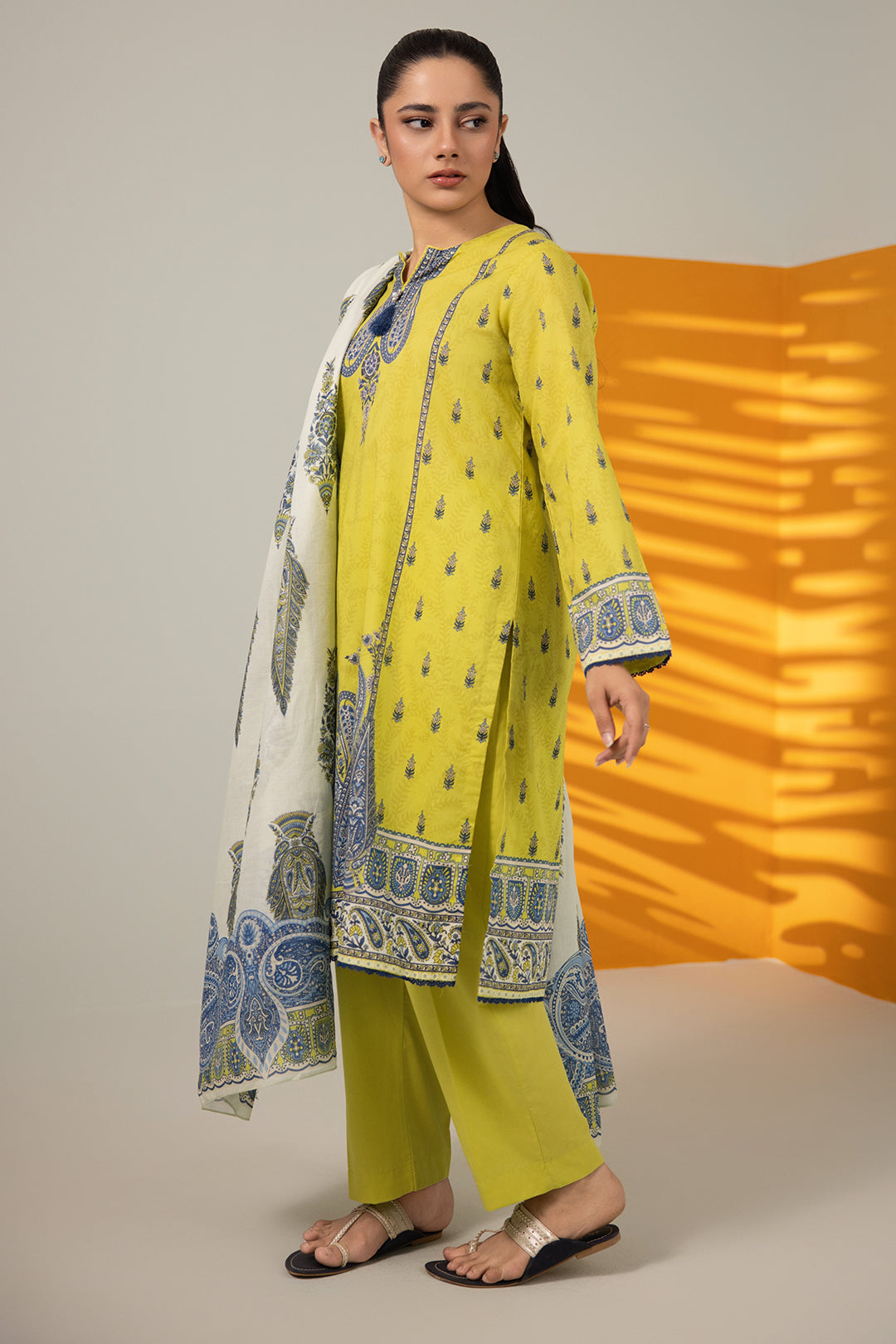 Kurta Dupatta Trouser - 2414