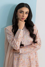 Embroidered Kurta Dupatta Trouser - 2504