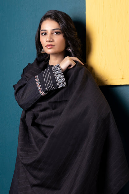 Embroidered Kurta Dupatta Trouser - 2515