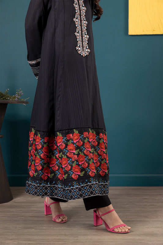 Embroidered Kurta Dupatta Trouser - 2515