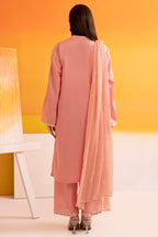 Embroidered Kurta Dupatta Trouser - 2523
