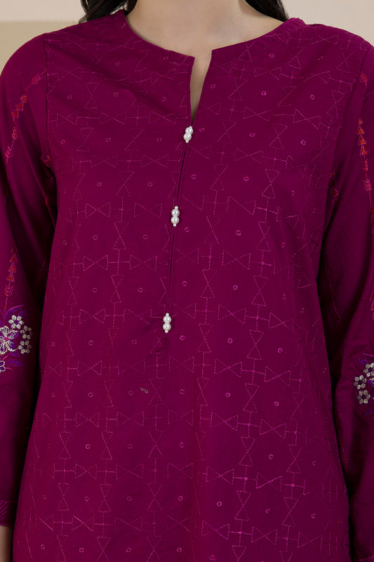 Embroidered Kurta Dupatta Trouser - 2525