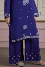 Embroidered Kurta Dupatta Trouser - 2545