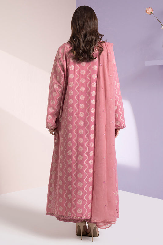 Embroidered Kurta Dupatta Trouser - 2575
