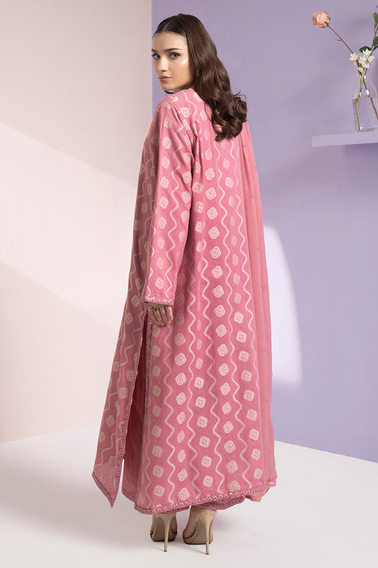 Embroidered Kurta Dupatta Trouser - 2575