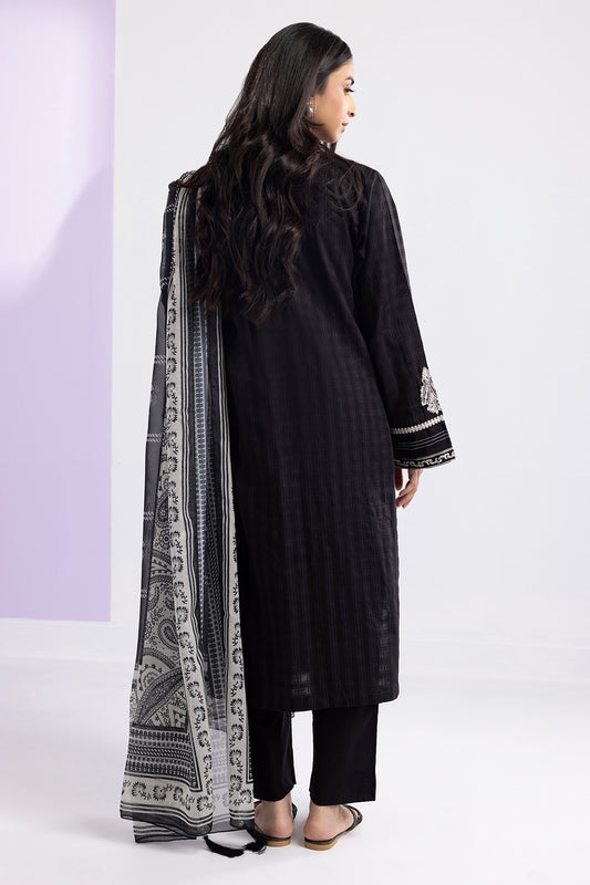 Embroidered Kurta Dupatta Trouser - 2576