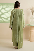 Embroidered Kurta Dupatta Trouser - 2577