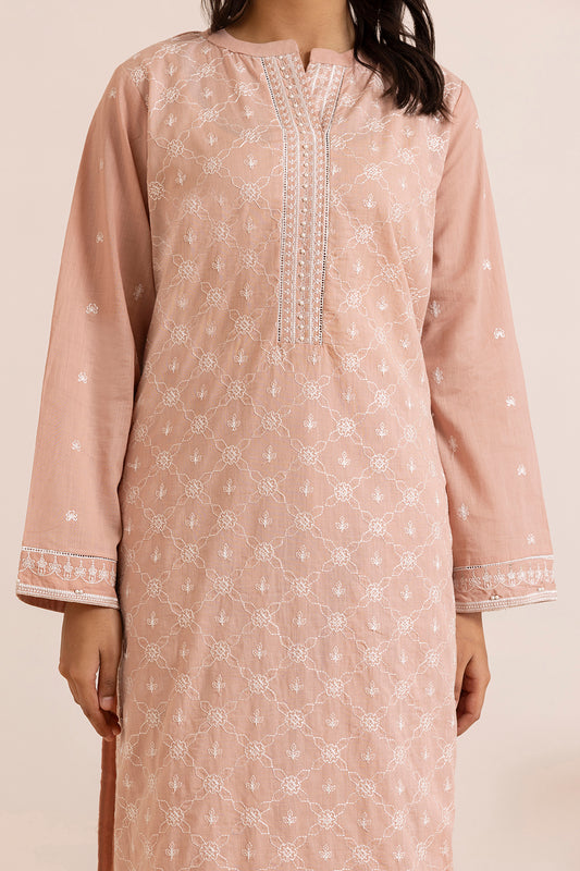 Embroidered Kurta Dupatta Trouser - 2585