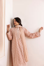 Embroidered Kurta Dupatta Trouser - 2585