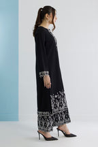 Embroidered Kurta Trouser - 2598