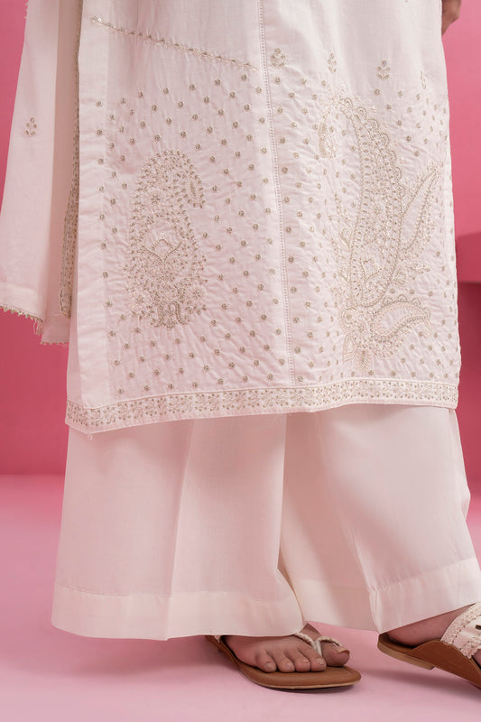 Embroidered Kurta Dupatta Trouser - 2605