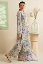 Embroidered Kurta Dupatta Trouser - 2609