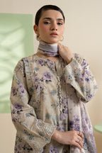 Embroidered Kurta Dupatta Trouser - 2609