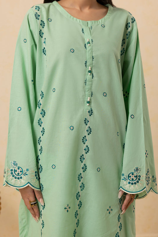 Embroidered Kurta Dupatta Trouser - 2610