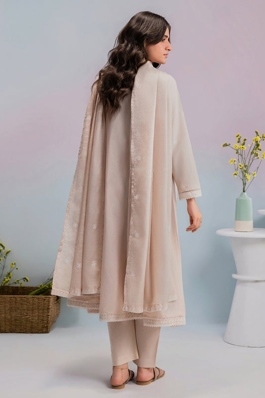 Embroidered Kurta Dupatta Trouser - 2611