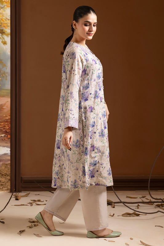 Embroidered Kurta Dupatta Trouser - 2639