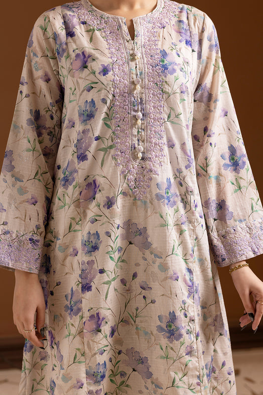 Embroidered Kurta Dupatta Trouser - 2639