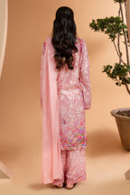 Embroidered Kurta Dupatta Trouser - 2642