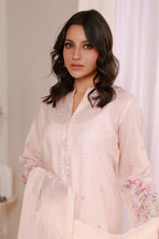 Embroidered Kurta Dupatta Trouser - 2643