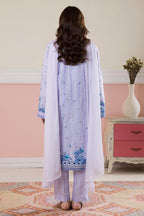 Embroidered Kurta Dupatta Trouser - 2644
