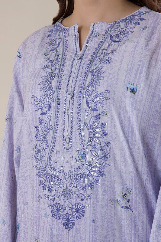Embroidered Kurta Dupatta Trouser - 2644