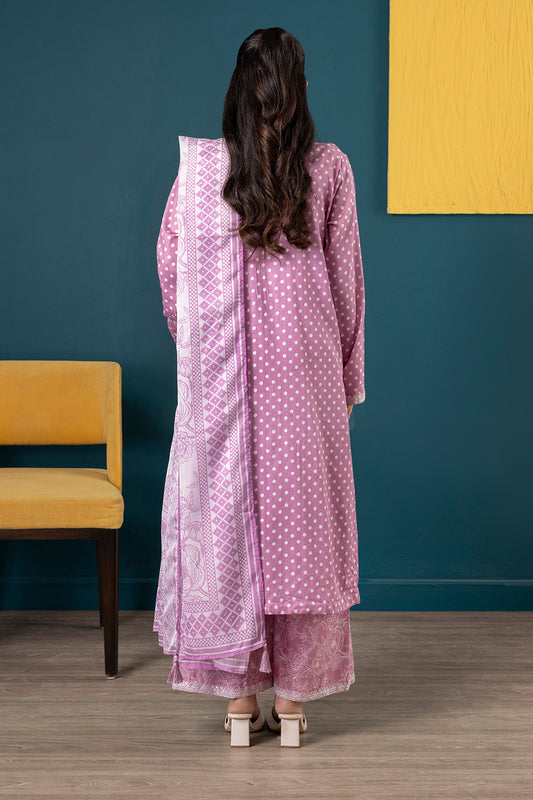 Embroidered Kurta Dupatta Trouser - 2645