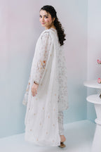Embroidered Kurta Dupatta Trouser - 2646