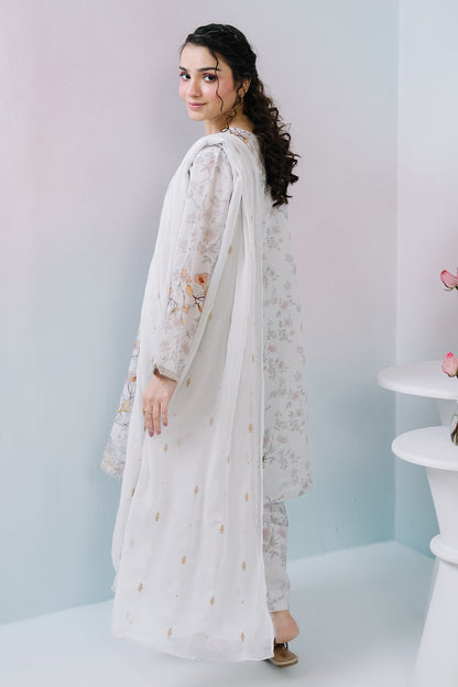 Embroidered Kurta Dupatta Trouser - 2646