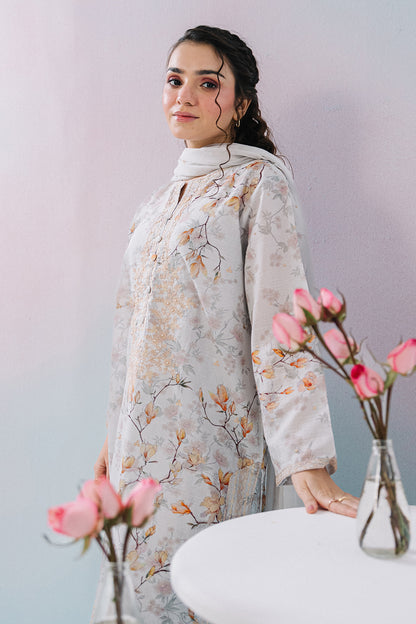 Embroidered Kurta Dupatta Trouser - 2646