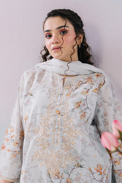 Embroidered Kurta Dupatta Trouser - 2646