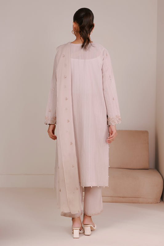 Embroidered Kurta Dupatta Trouser - 2647