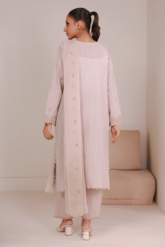 Embroidered Kurta Dupatta Trouser - 2647