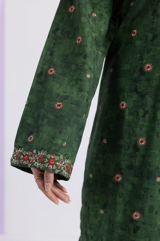 Embroidered Kurta Dupatta Trouser - 2648