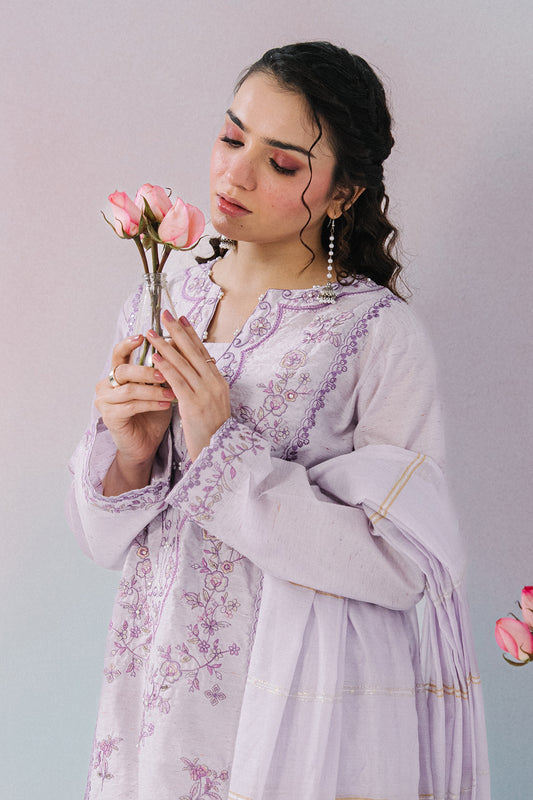 Embroidered Kurta Dupatta Trouser - 2651