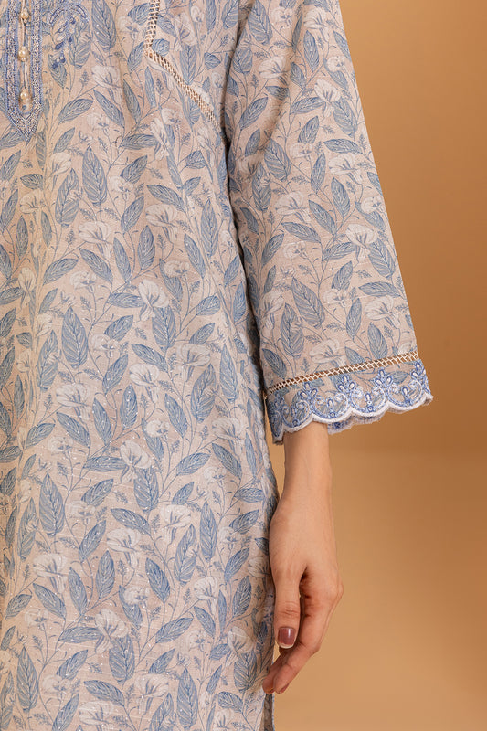 Embroidered Kurta Dupatta Trouser - 2652