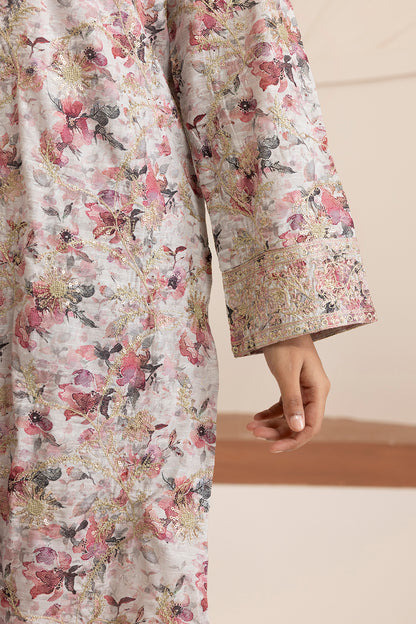 Embroidered Kurta Dupatta Trouser - 2653