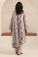 Embroidered Kurta Dupatta Trouser - 2653