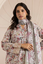 Embroidered Kurta Dupatta Trouser - 2653